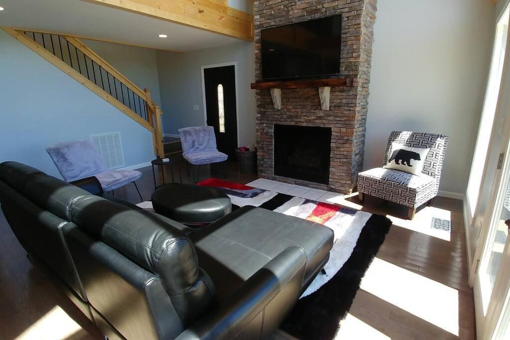 Peace Of Heaven ~ Modern Chic Cabin W/ Majestic Mountain Views Bryson City Eksteriør billede