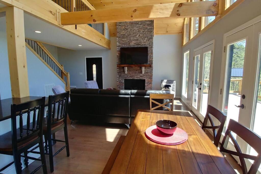 Peace Of Heaven ~ Modern Chic Cabin W/ Majestic Mountain Views Bryson City Eksteriør billede